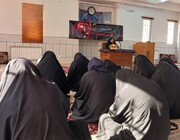 تداوم عهد علمی طلاب سطوح تخصصی سمنان با شهدا در یادواره دو بانوی شهیده دکتر نصرت افتخاری و شهیده افسانه عقیلا 