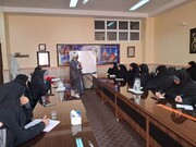 برگزاری نشست تبلیغی با حضور رئیس سازمان تبلیغات اسلامی شهرستان رباط‌کریم در حوزه علمیه امام خمینی (ره)