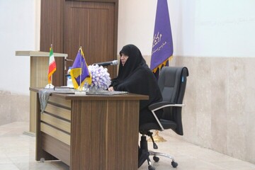 مراسم تجلیل از طلاب و اساتید نخبه مدارس علمیه خواهران استان کرمان