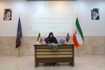 مراسم تجلیل از طلاب و اساتید نخبه مدارس علمیه خواهران استان کرمان