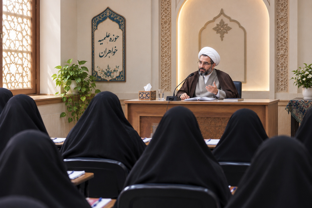 تربیت نسل صالح در پرتو صحیفه سجادیه؛ محور دومین نشست تفسیر دعای ۲۵ در مدرسه علمیه حضرت حکیمه(س)