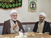 دیدار نماینده ولی‌فقیه در کردستان با اساتید و طلاب مدرسه علمیه خواهران بیجار