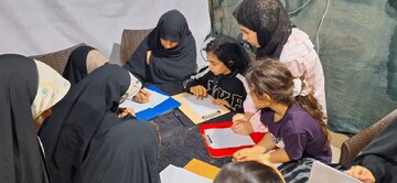 تصاویر/ فعالیت موکب تبیینی تبلیغی مدرسه علمیه فاطمة الزهرا س کنگان